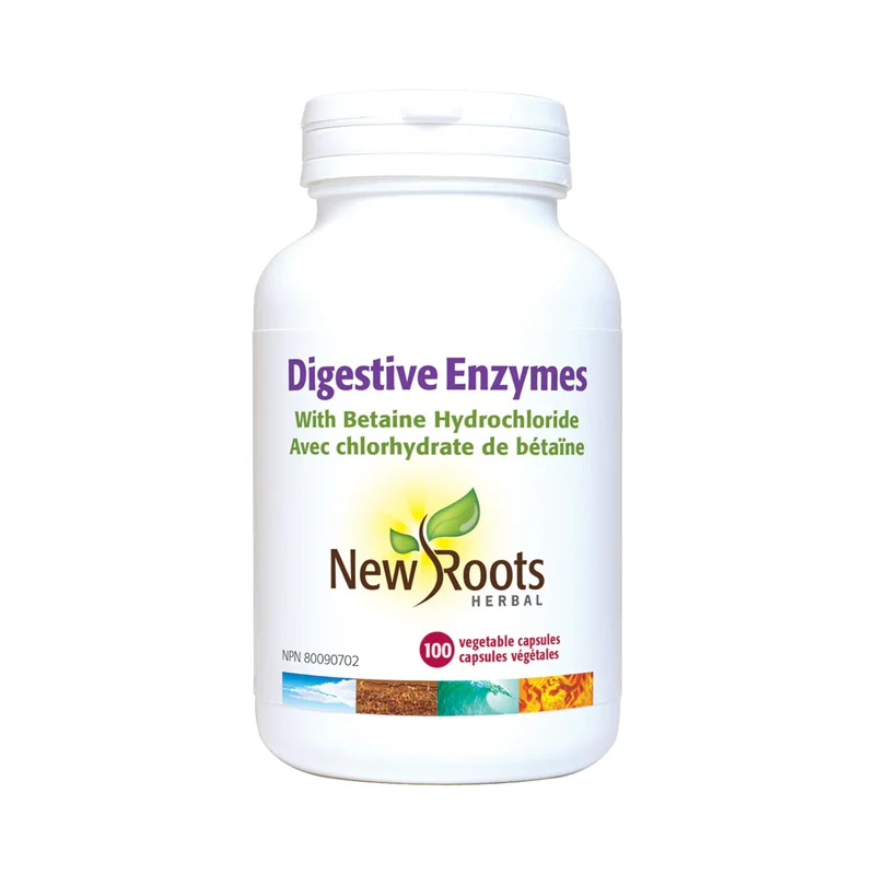 New Roots - Digestive Enzymes | 100 Vegetable Capsules*