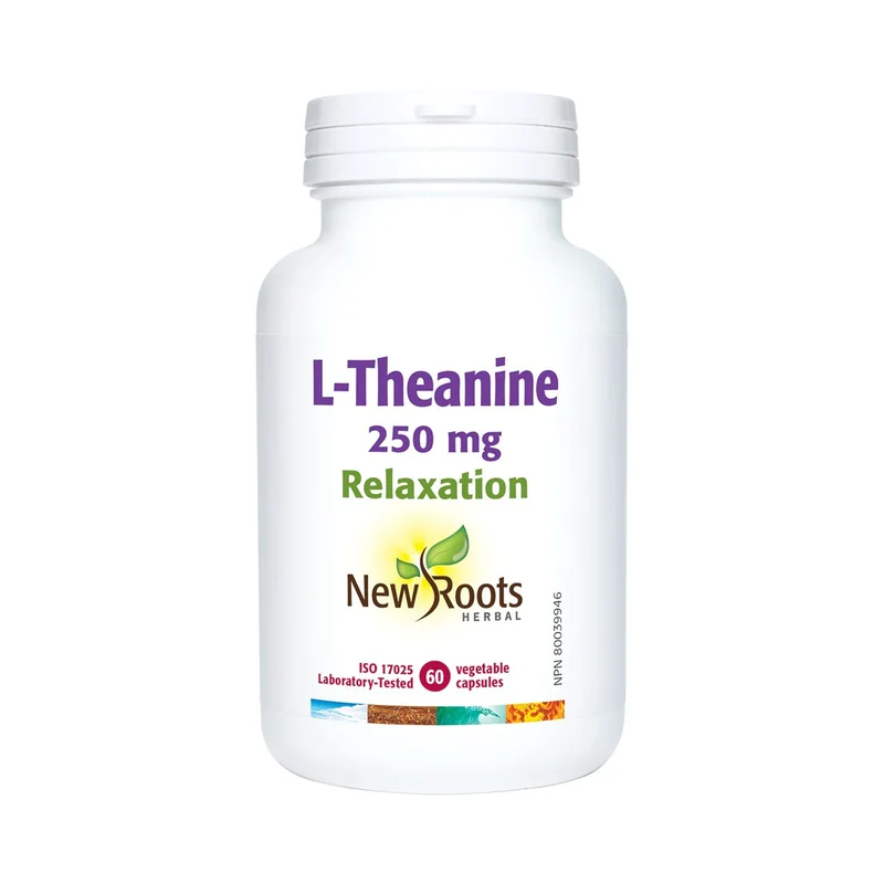 New Roots L-Theanine Relaxation | 60 Vegetable Capsules*