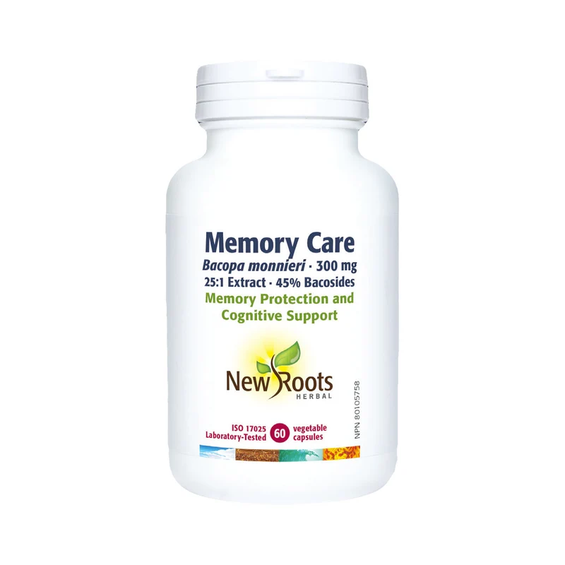 New Roots - Memory Care 300 mg | 60 Veg Caps