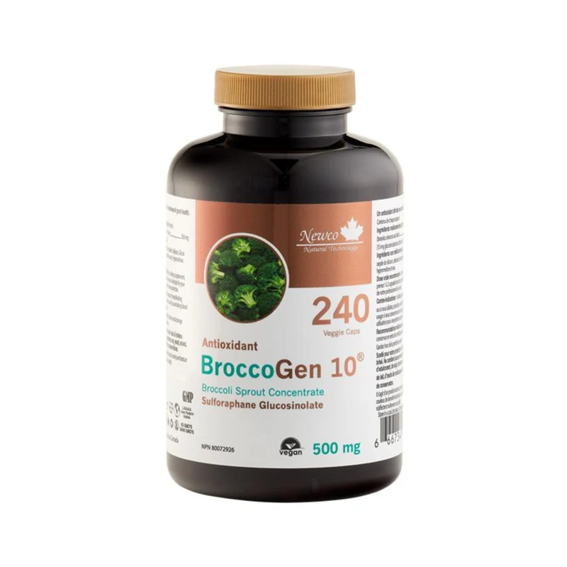 Newco - BroccoGen 10 Sulforaphane Glucosinolate | 240 Capsules