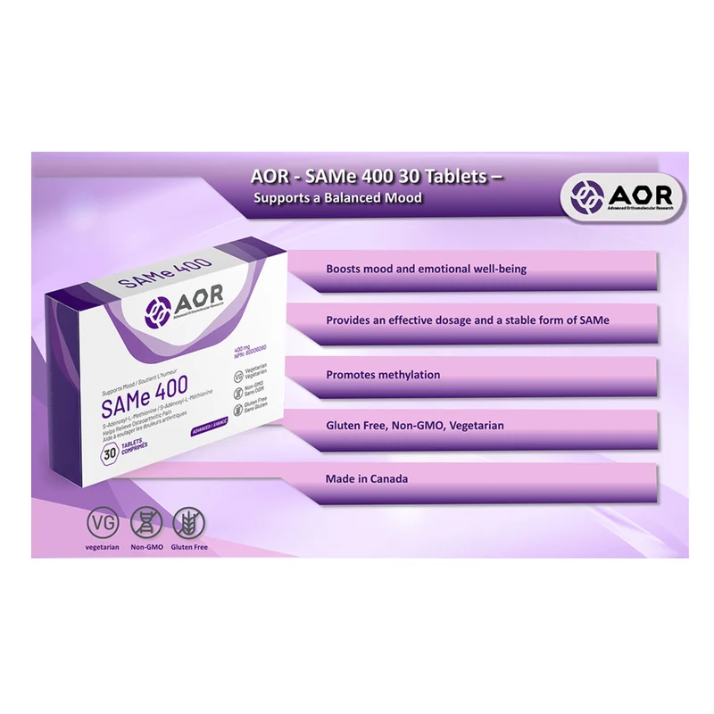 AOR - SAMe 400 mg | 30 Tablets