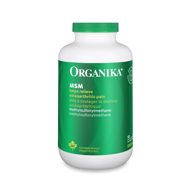 Organika - Methylsulfonylmethane MSM | 360 Capsules