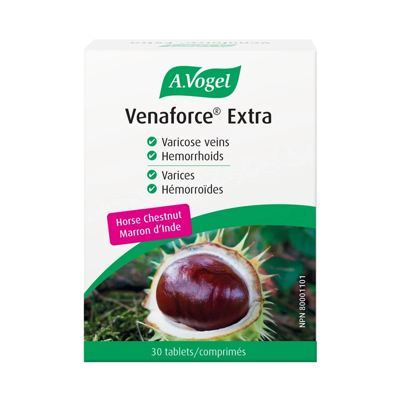 A.Vogel - Venaforce Extra for Varicose Veins and Hemorrhoids | 30 Tablets
