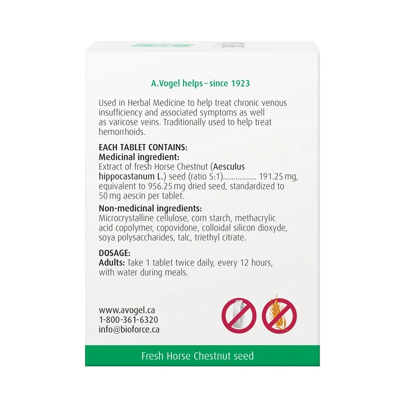 A.Vogel - Venaforce Extra for Varicose Veins and Hemorrhoids | 30 Tablets