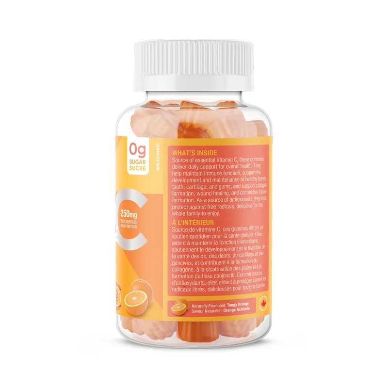 Suku Vitamins - Sugar-Free Vitamin C 250 mg Gummies | 60 Gummies