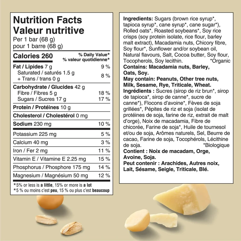 CLIF Bar - White Chocolate Macadamia Nut | 68 g
