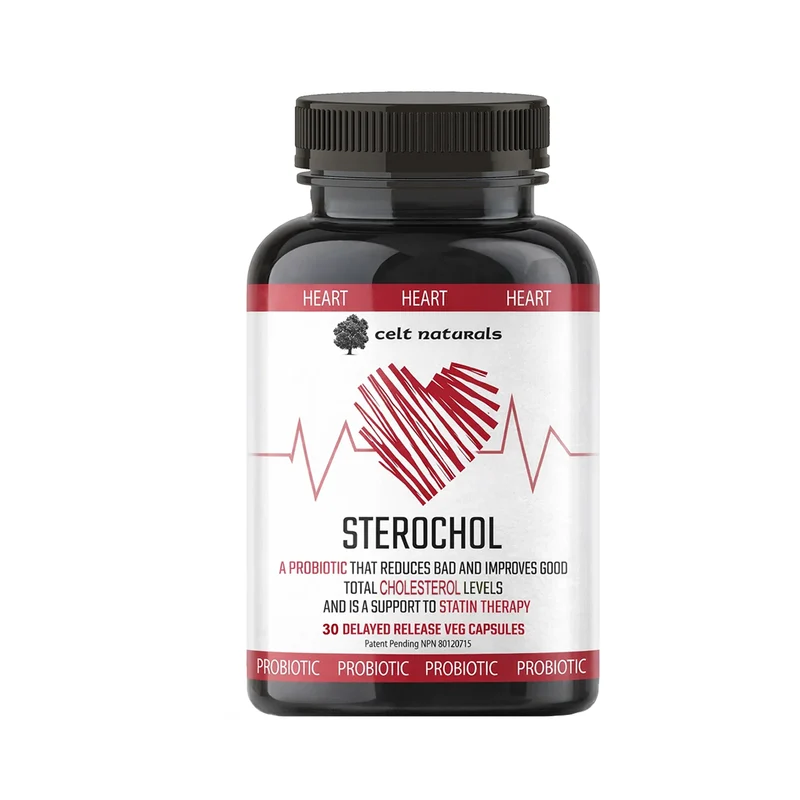Celt Naturals - Sterochol Heart Gut And Stress | 30 Veg Capsules