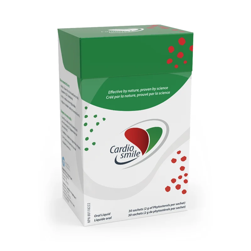 Cardiosmile - Oral Liquid Phytosterol Sachets | 30 Sachets x 10.5 mL