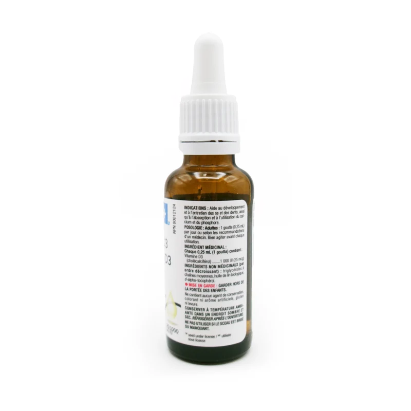 Option+ Vitamin D3 Liquid 1000IU | 25 mL