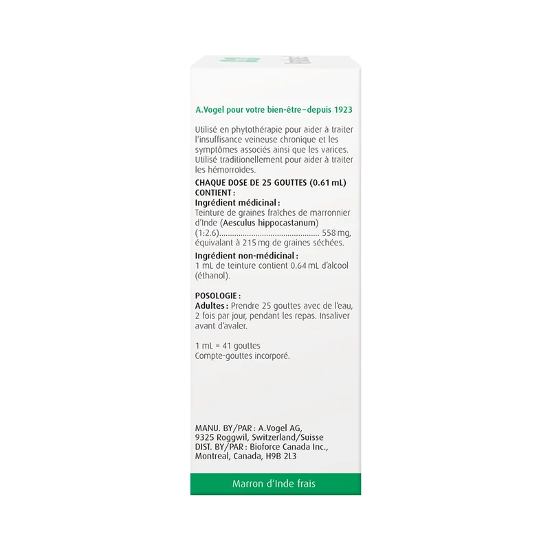 A.Vogel - Venaforce Horse Chestnut Tincture | 50 mL