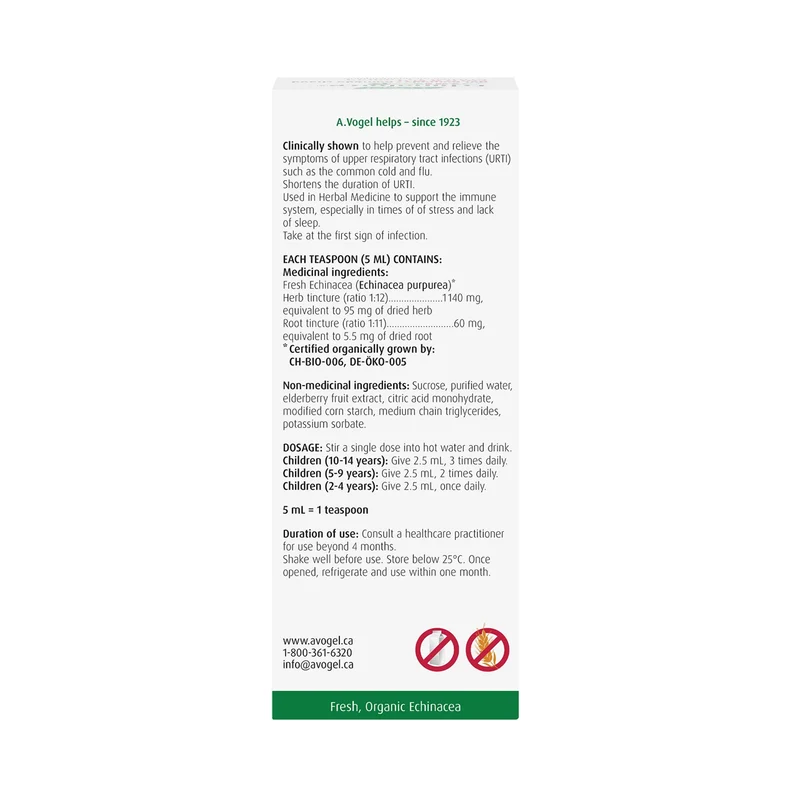 A.Vogel - Echinaforce Junior Hot Drink Cold & Flu Remedy | 100 mL