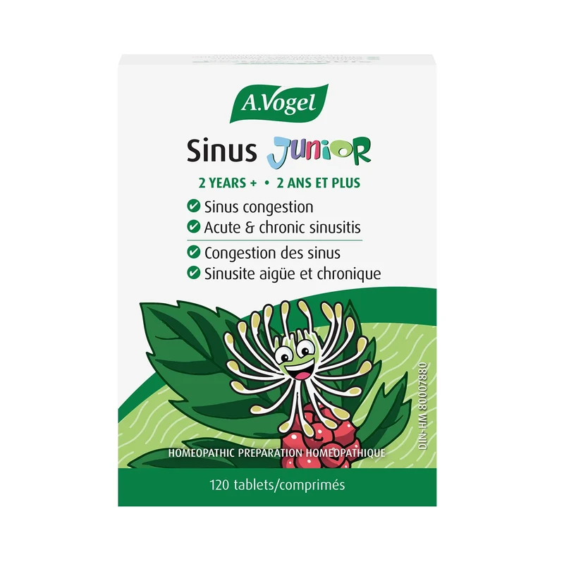 A.Vogel - Sinus Junior Tablets For Children Ages 2+ | 120 Tablets