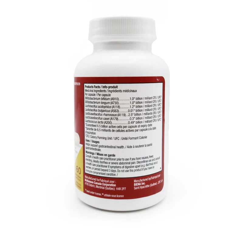 Option+ Probiotics 6.5 Billion CFU | 60 Veg Capsules