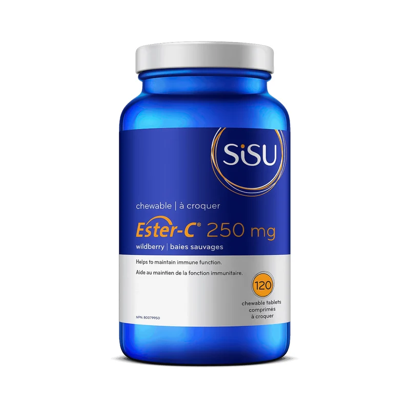 SISU - Ester-C 250 mg, Wildberry | 120 Tablets