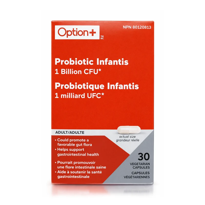 Option+ Probiotic Infantis 1 Billion CFU | 30 Veg Capsules