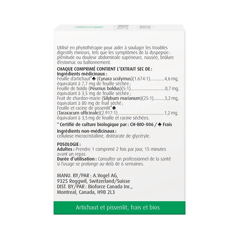 A.Vogel - Digestive Aid Complex | 60 Tablets