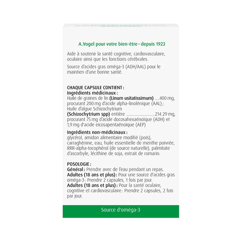 A.Vogel - Vegan Omega-3 Capsules | 60 Capsules