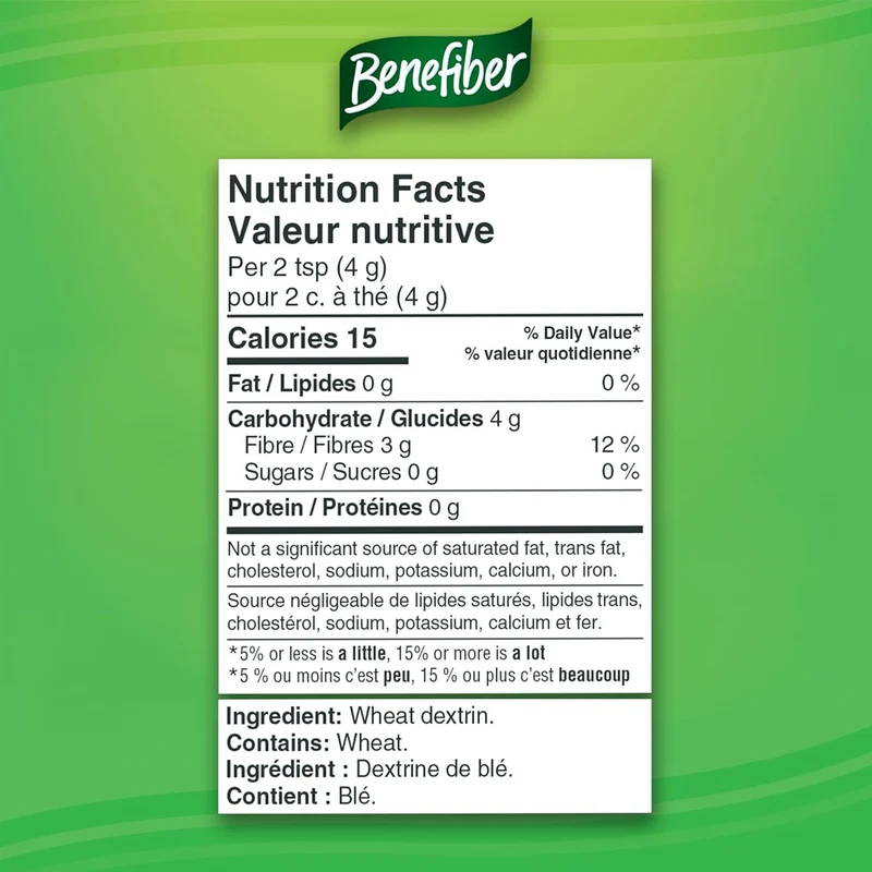 Benefiber - Prebiotic Dietary Plant-Based Fibre | 500 g