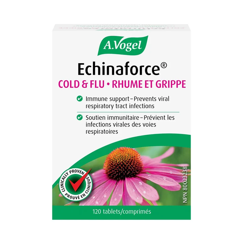 A.Vogel - Echinaforce Immune Support for Cold & Flu | 120 Tablets