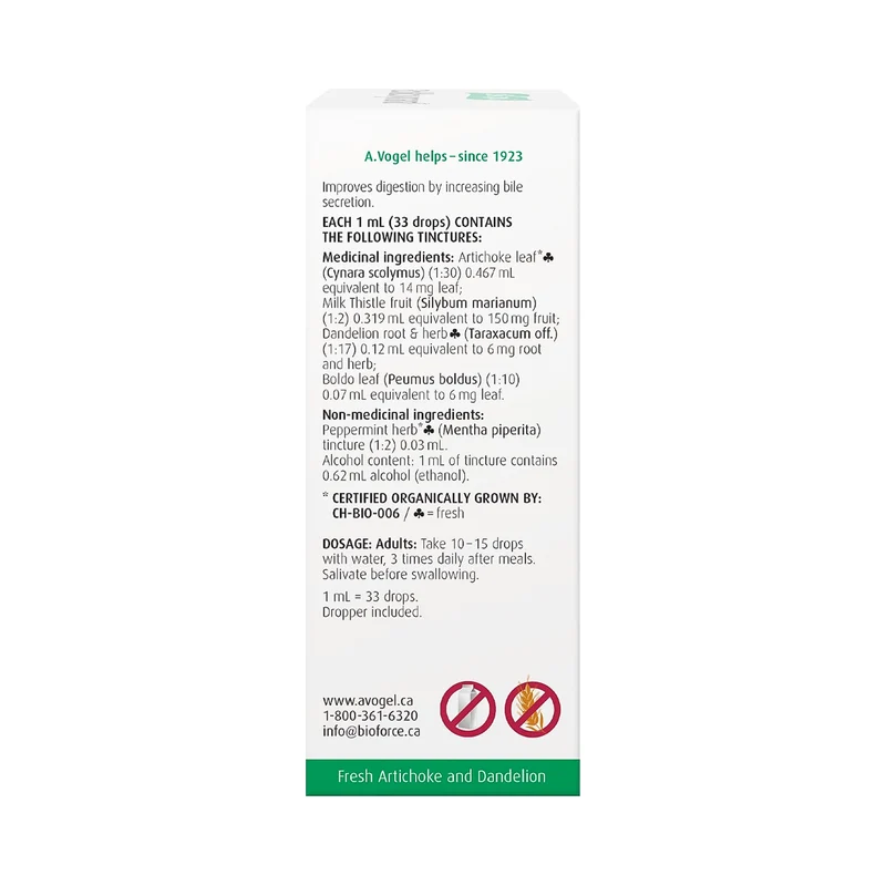 A.Vogel - Boldocynara Tincture | 50 mL