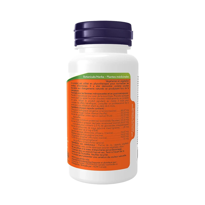 NOW - Menopause Support Supplements | 90 Veg Capsules