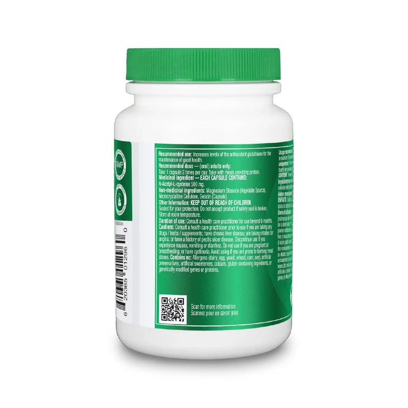 Organika - N-Acetyl-L-Cysteine NAC | 180 Capsules