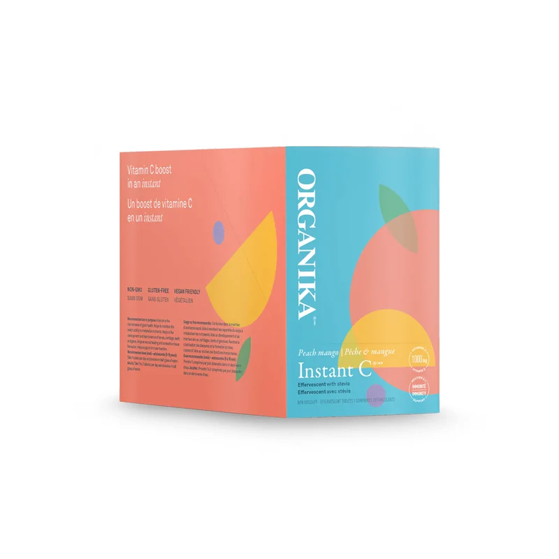 Organika - Instant C Peach Mango | Box of 8