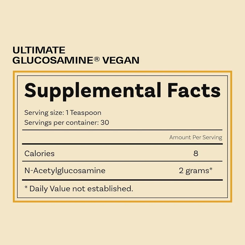 Ultimate Glucosamine - Vegan Once-A-Day Powder | 60 g
