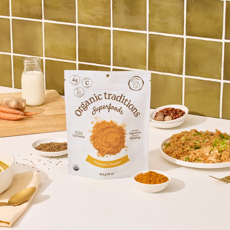 Organic Traditions - Turmeric Powder | 454 g