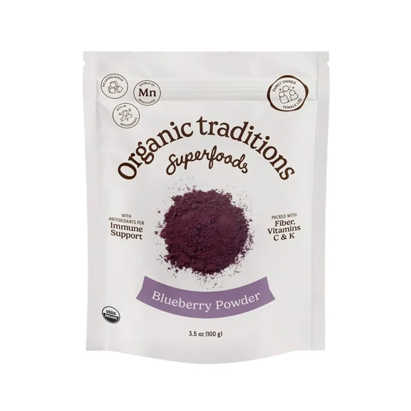 Organic Traditions - Blueberry Powder, Cold Dried | 100 g