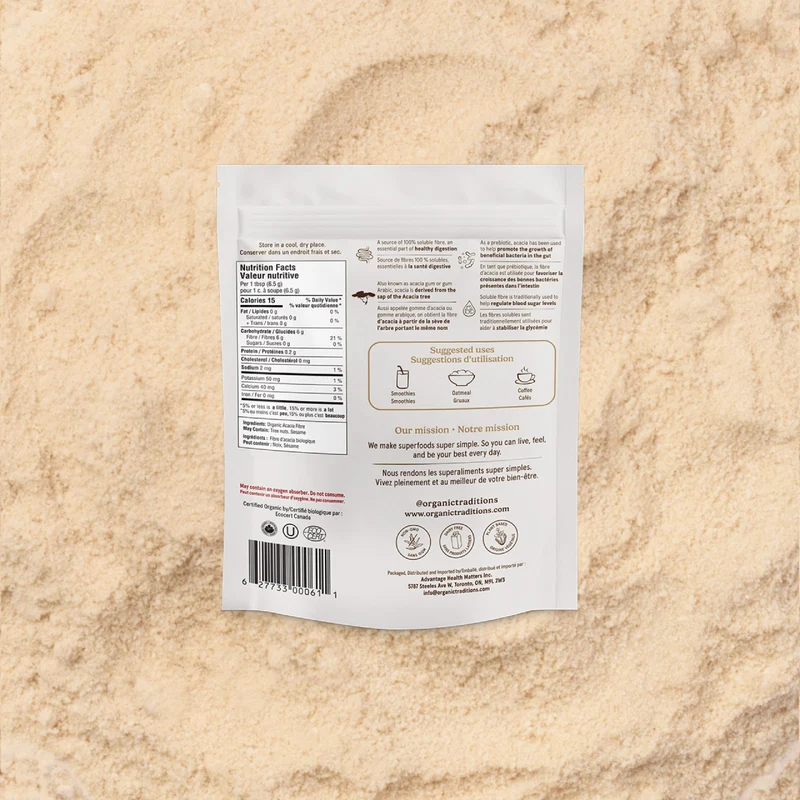 Organic Traditions - Acacia Fibre | 340 g
