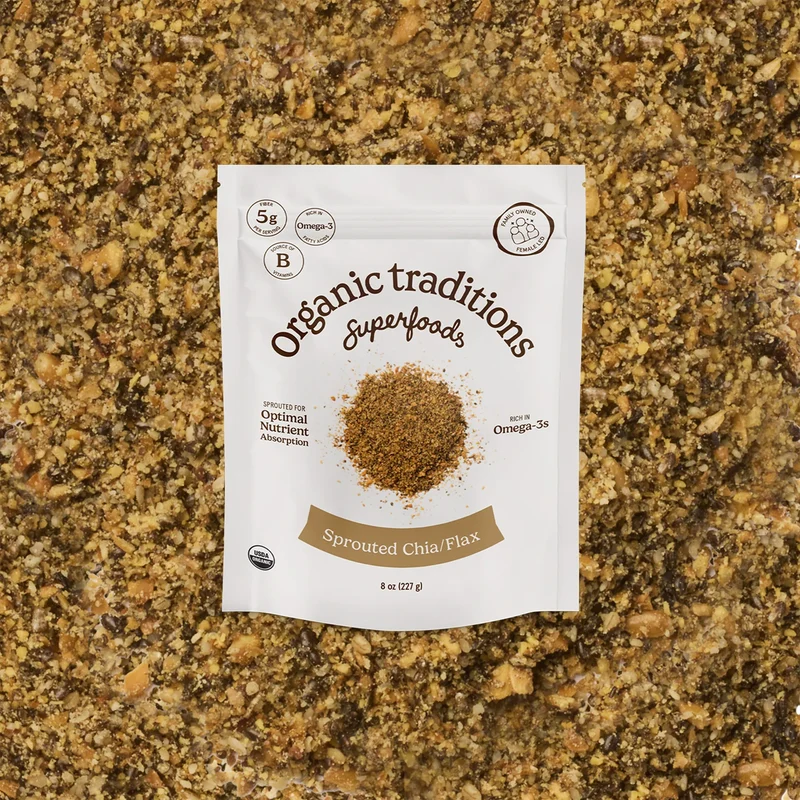 Organic Traditions - Sprouted Chia/Flax | 454 g