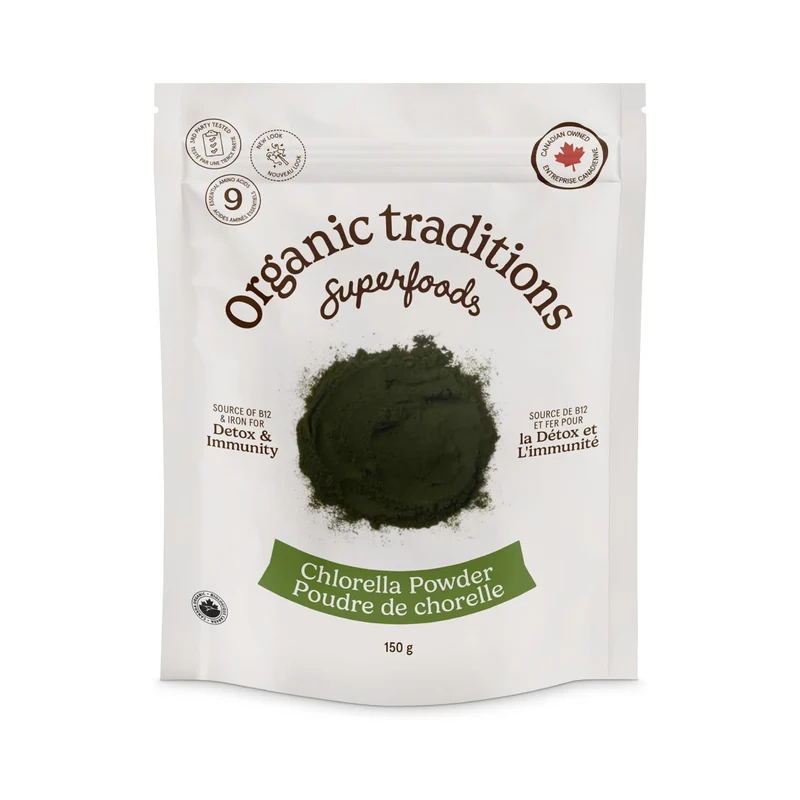Organic Traditions - Chlorella Powder | 150 g