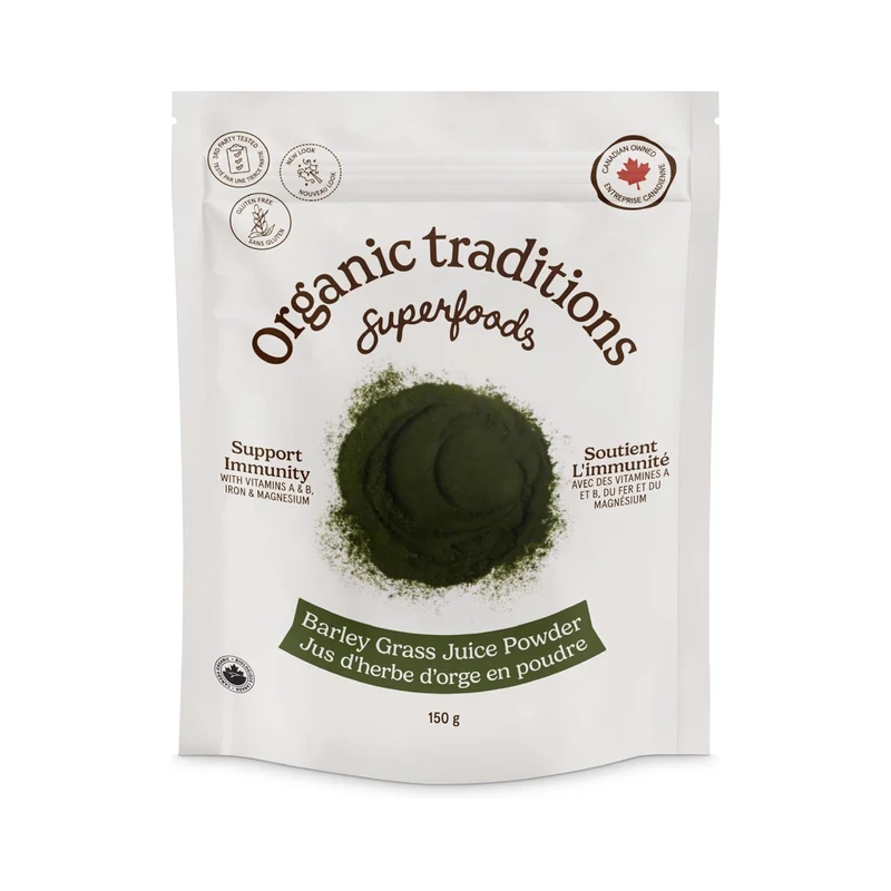 Organic Traditions - Barley Grass Juice Powder | 150 g