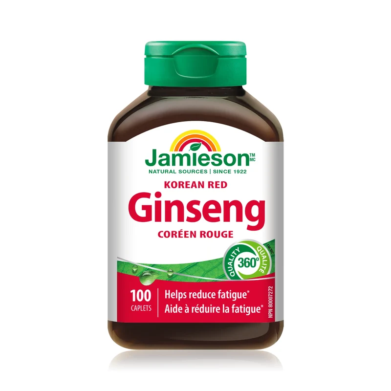 Jamieson - Korean Red Ginseng | 100 Caplets