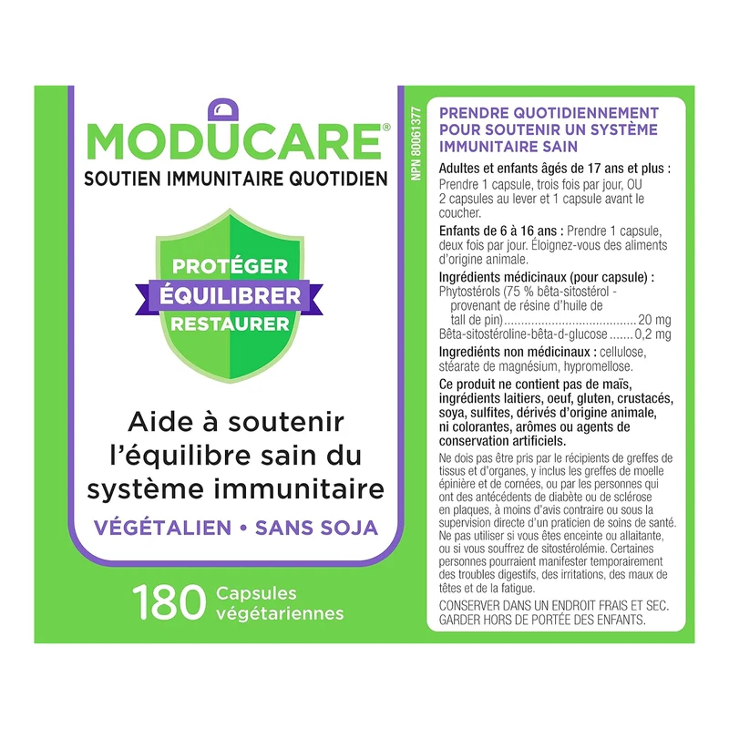 KidStar Nutrients - Moducare Daily Immune Support | 180 Capsules