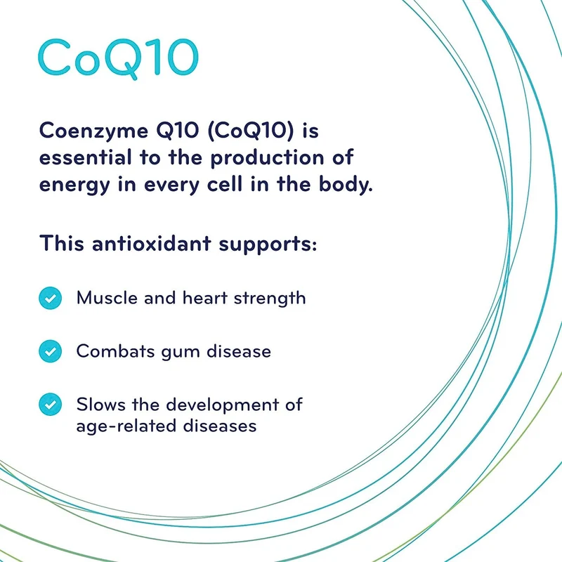 SISU - Co Q10 Ubiquinone 100 mg | 100 Capsules