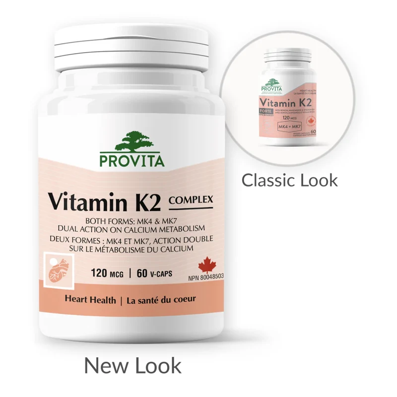 Provita - Vitamin K2 120 mcg | 60 Capsules