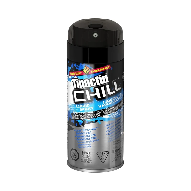 Tinactin - Chill Liquid Spray Tolnaftate Topical Aerosol, USP Antifungal | 113 g
