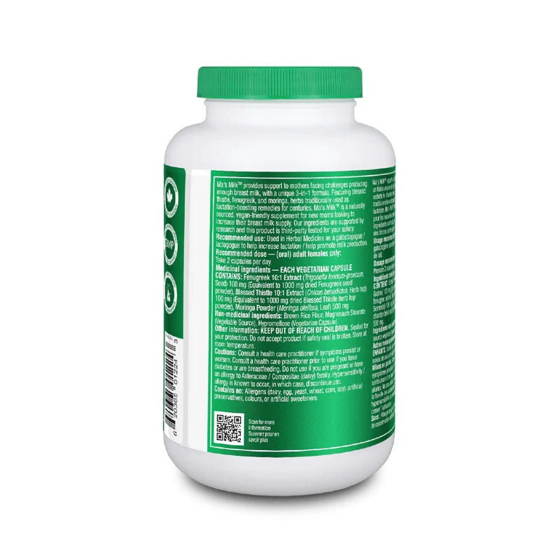 Organika - Ma's Milk | 120 Capsules