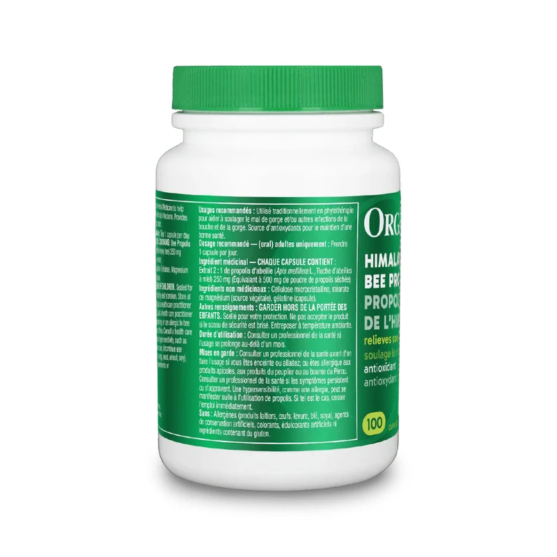 Organika - Himalayan Bee Propolis 500 mg | 100 Caplets