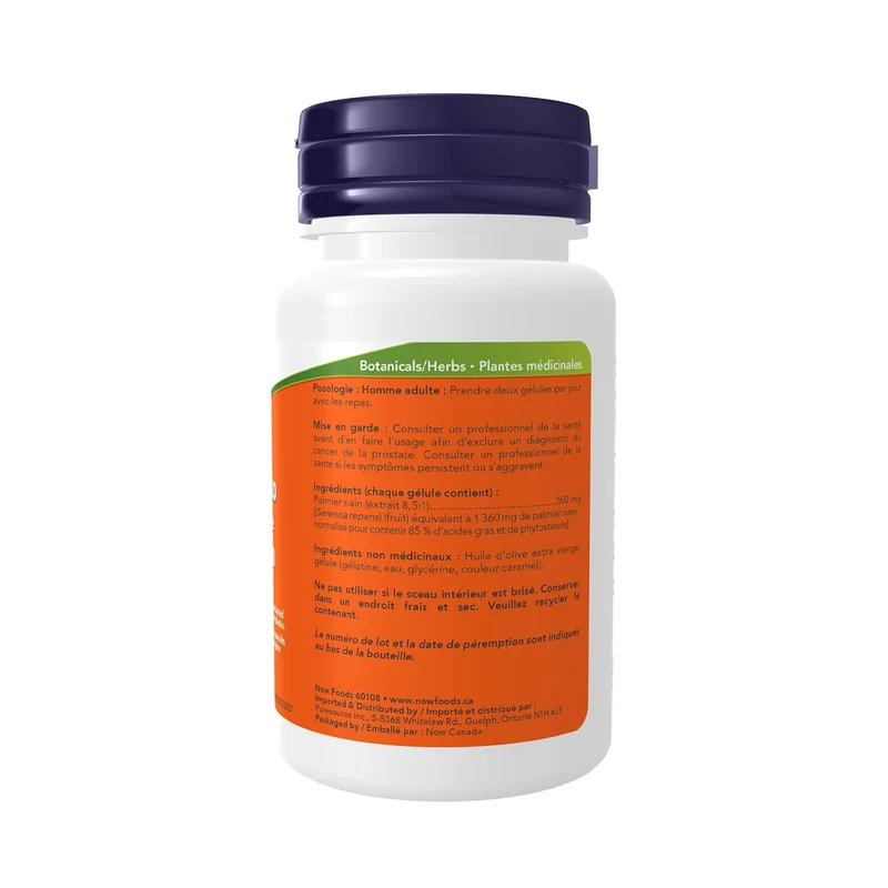 NOW - Saw Palmetto 160 mg | 60 Softgels