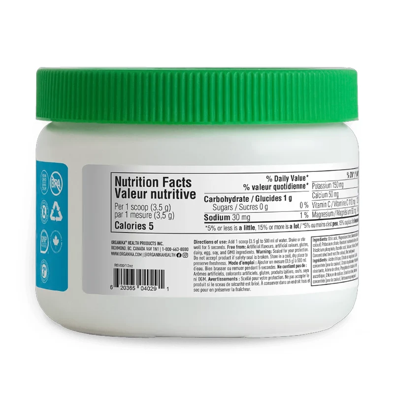 Organika - Electrolytes Powder, Classic Lemonade | 210 g