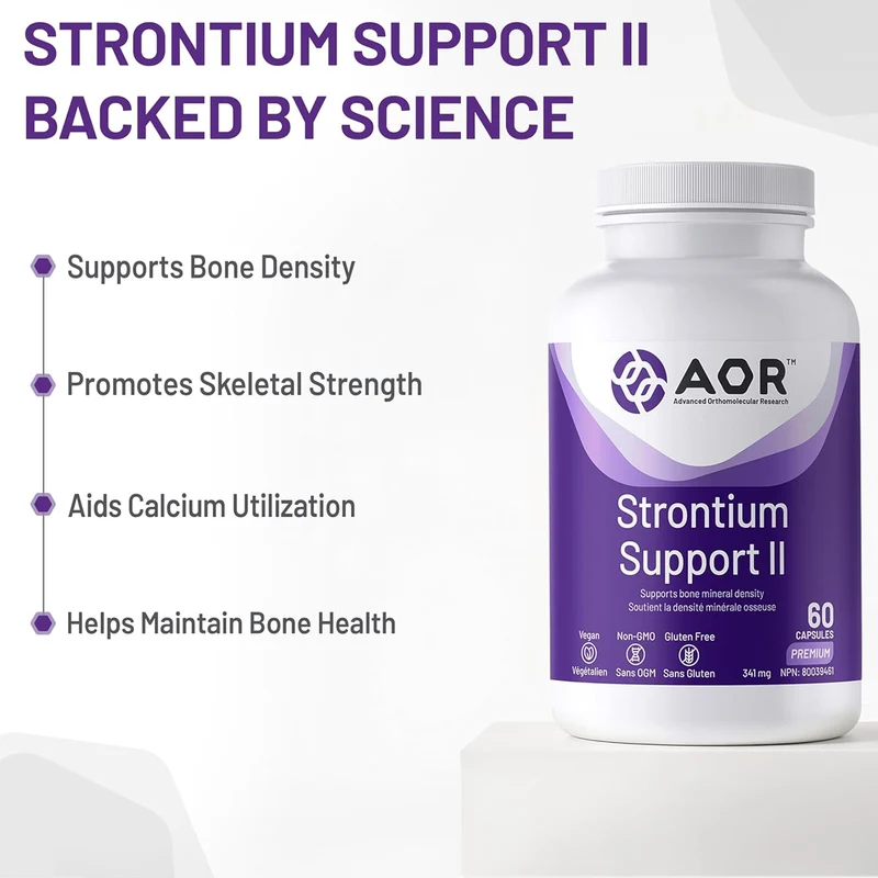 AOR - Strontium Support II | 60 Capsules