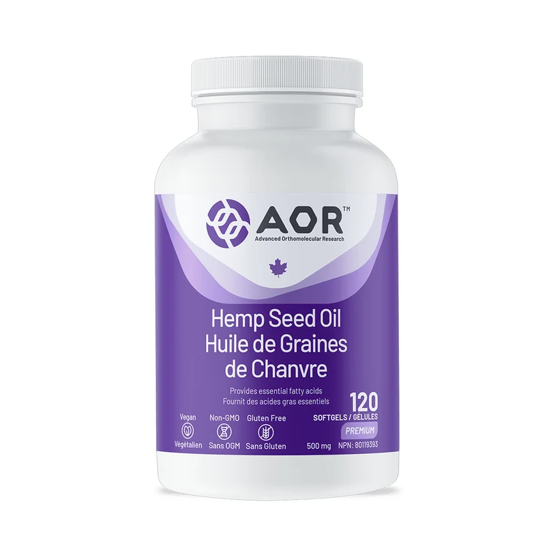 AOR - Hemp Seed Oil | 120 Capsules