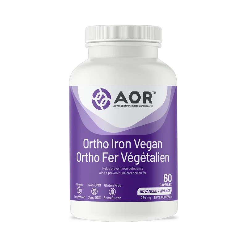 AOR - Ortho Iron Vegan | 60 Capsules