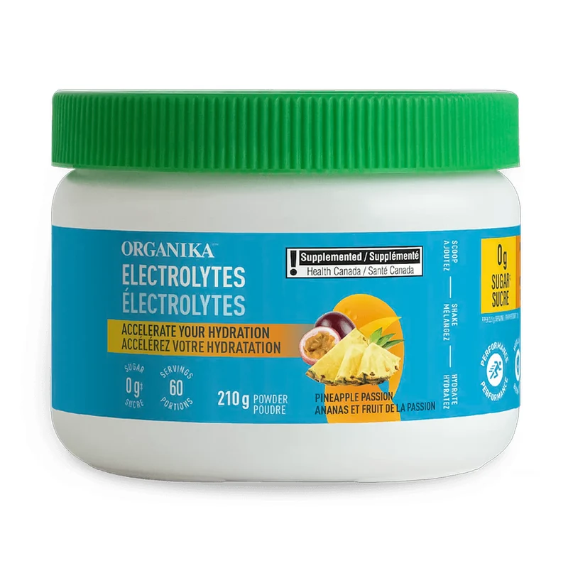 Organika - Electrolytes Powder, Pineapple Passion | 210 g