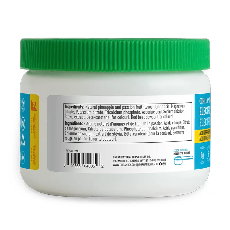 Organika - Electrolytes Powder, Pineapple Passion | 210 g