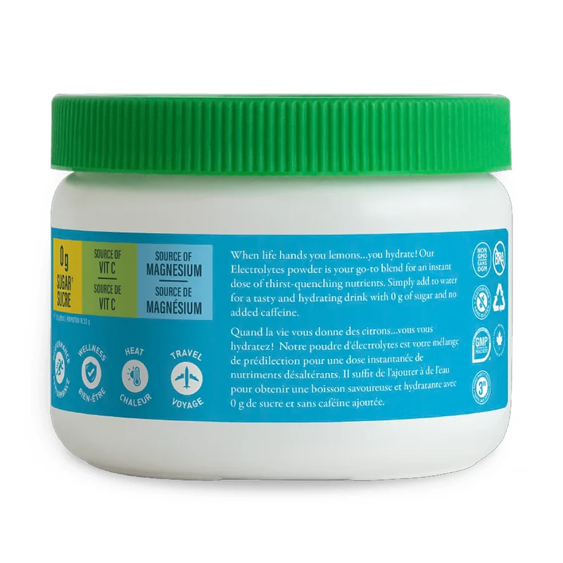 Organika - Electrolytes Powder, Pink Lemonade | 210 g