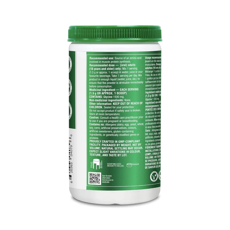 Organika - Glycine Powder | 450 g
